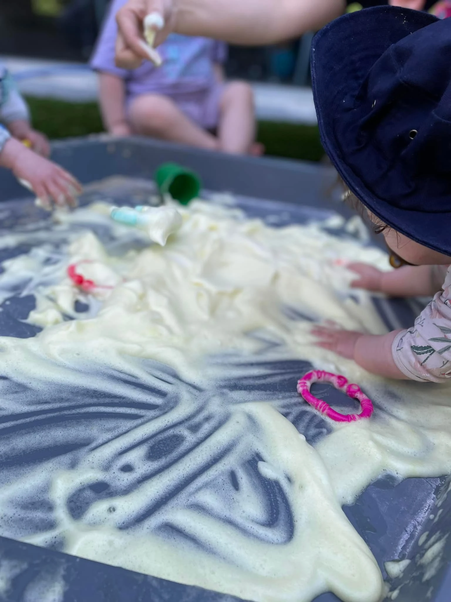 Outdoor toddler play Ballarat childcare