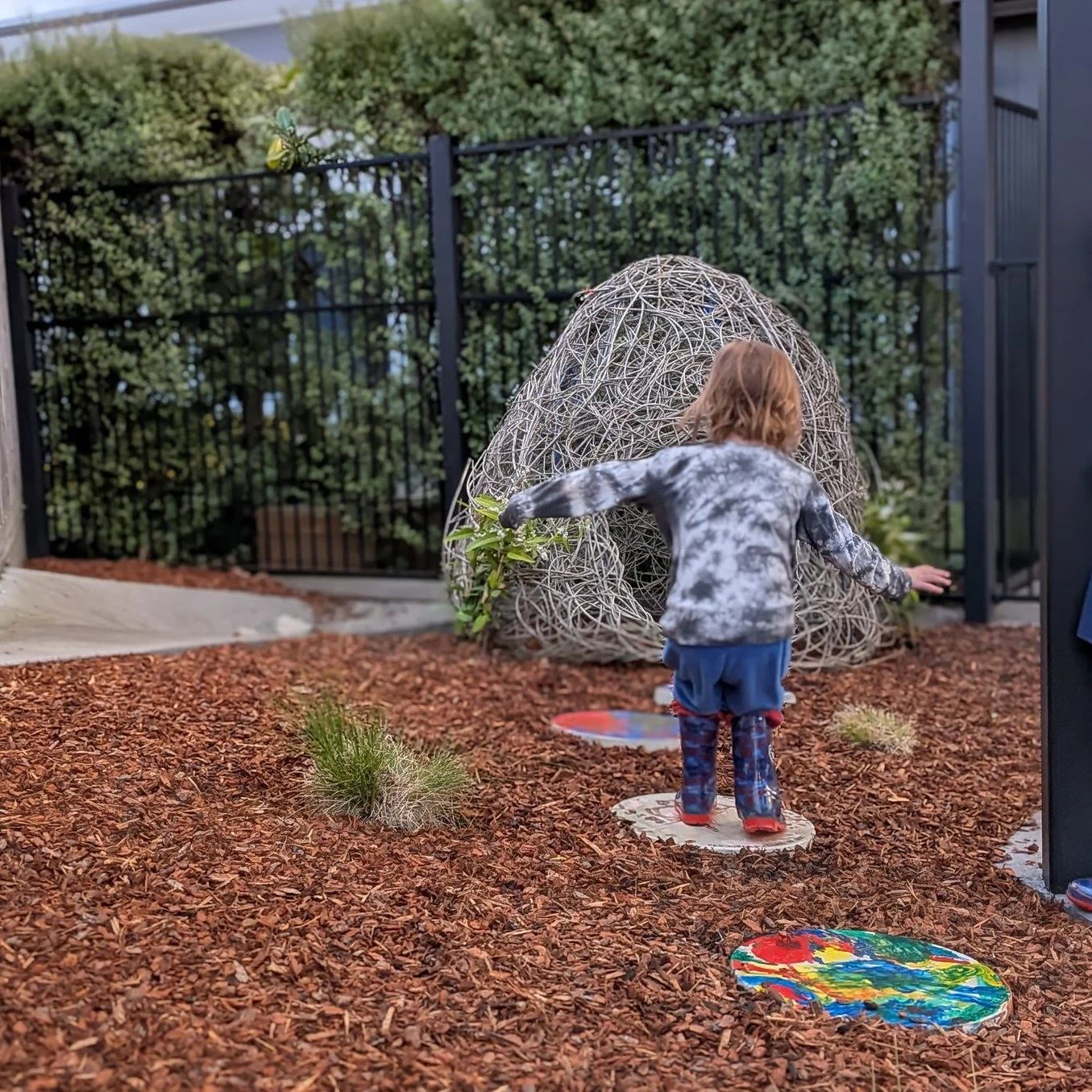 Outdoor learning kindergarten Ballarat childcare